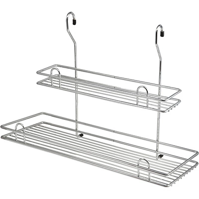 Корзина на трубу d16 двойная большая CWJ103B хром AKS - фото 3