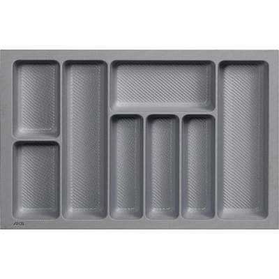 Лоток для столовых приборов 700 PIXEL 635*485, серый AKS тип 2 - фото 1