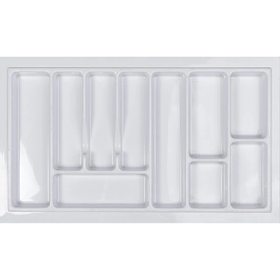Лоток для столовых приборов 800 STANDARТ (730*430). белый РП - фото 1
