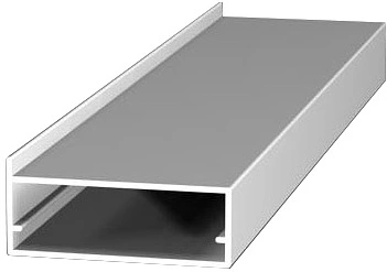 Профиль алюминиевый для рамочных фасадов Z-12(Z-11) серебро (L-6000) АЛЮТЕХ (0115 . А00-D6 ) - фото 1