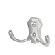 Крючок меб. двухрожковый мет. WP89 хром GRIDLI - фото 3