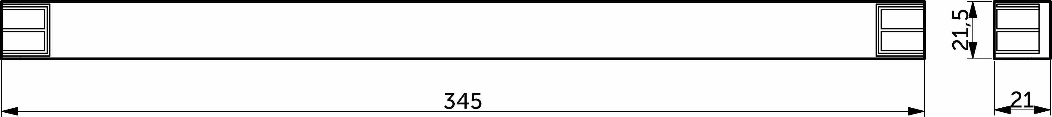 Блок питания Indoor 100W/12V, серия 2, тонкий, AKS - фото 2