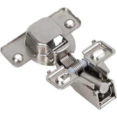 Петля накладная с доводчиком 48мм h2 несъемная планка AKS короткое плечо - фото 4