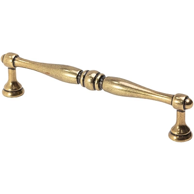 Ручка меб. скоба мет. EVA 128 античная латунь, AKS - фото 1