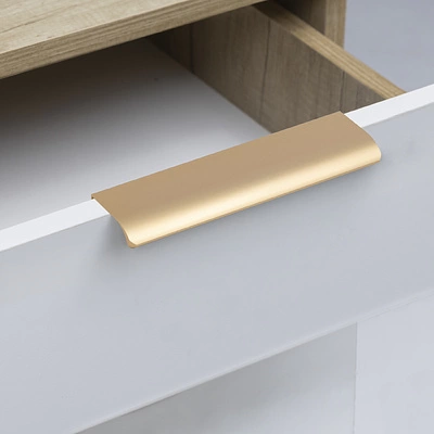 Ручка меб. накладная алюм. MONBLAN 128/150 бронза, AKS - фото 6