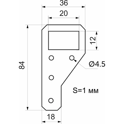 Подвес ПКМ-01 (уп/100шт) AKS - фото 2