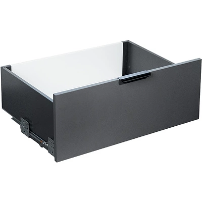 Система ящиков Slimbox Evolution L-400 H=167 с доводчиком ДСП16мм графит - фото 1