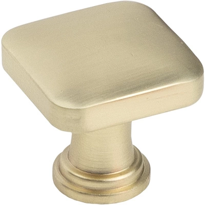 Ручка меб. кнопка мет. KNOPA брашированное золото, AKS - фото 3