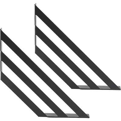 Полкодержатель мет. GRATE 200*200*2.3 черный (1 упак. = 2 шт.) AKS - фото 3