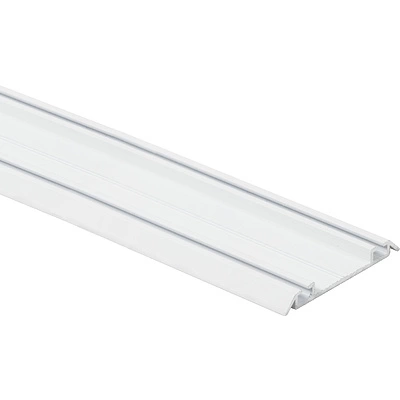 Профиль алюминиевый SENATOR белый глянец направляющая нижн. L-6000 мм АЛЮТЕХ - фото 1