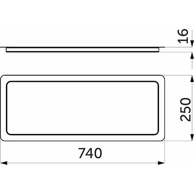Поддон для сушки 800, белый REJS - фото 2