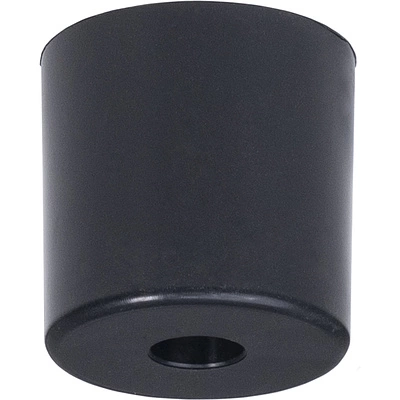 Опора меб. пласт. d50 h50 чёрный РП - фото 1