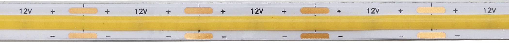 Лента светодиодная AKS COB - 9,8W/m, 8мм, 320 д/м, IP20, холодный белый (6000K) - 5м - фото 2
