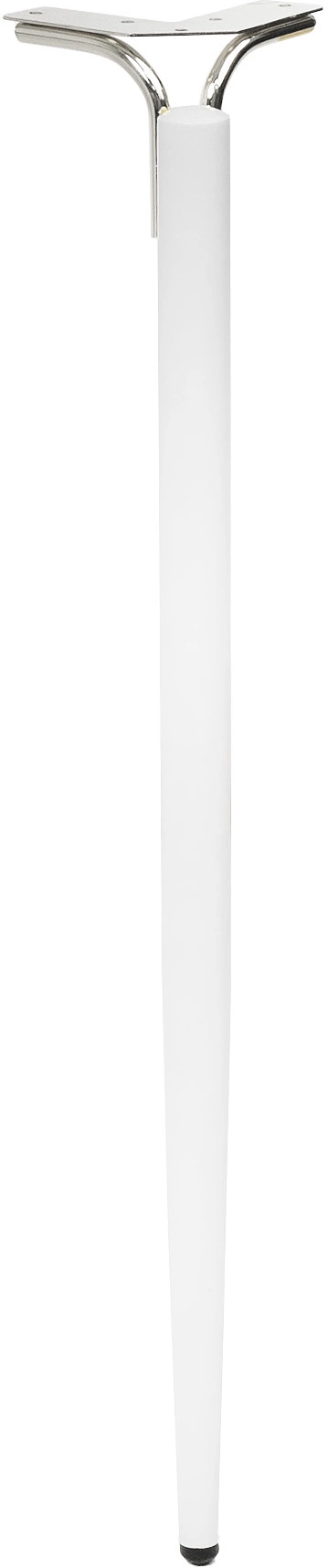 Опора меб. DIANA h725, белый матовый/хром (1 упак. = 4 шт.) AKS - фото 4