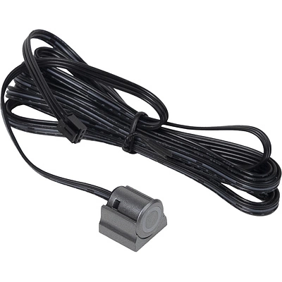 Выключатель сенсорный, с диммированием, врезной/накладной, 12V/24V, 60W/120W, для блоков питания Splitter, черный, AKS - фото 1