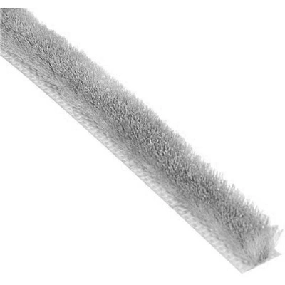 Уплотнитель щеточный самоклеящийся серый 7x5 мм AKS (1бух.=250пог.м.) - фото 3