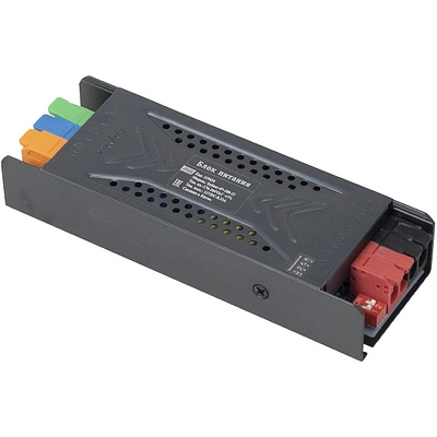 Блок питания Indoor 100W/12V, серия 7, компактный, с диммированием, быстрозажимные клеммы, AKS - фото 1