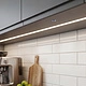 Выключатель сенсорный, с диммированием, врезной, 12V/24V, 60W/120W, синяя подсветка, цвет хром, без коннекторов, AKS - фото 5