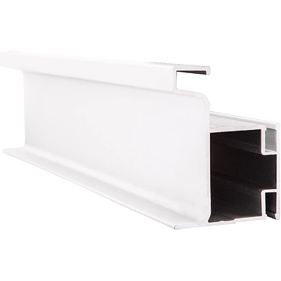 Профиль алюм. GOLA вертикальный боковой, 4.7 м, белый матовый 3, AKS - фото 1