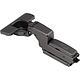 Петля внутренняя с доводчиком 45мм h0 clip-on AKS PLUS 3D узкая черная (саморезы, заглушки) - фото 1