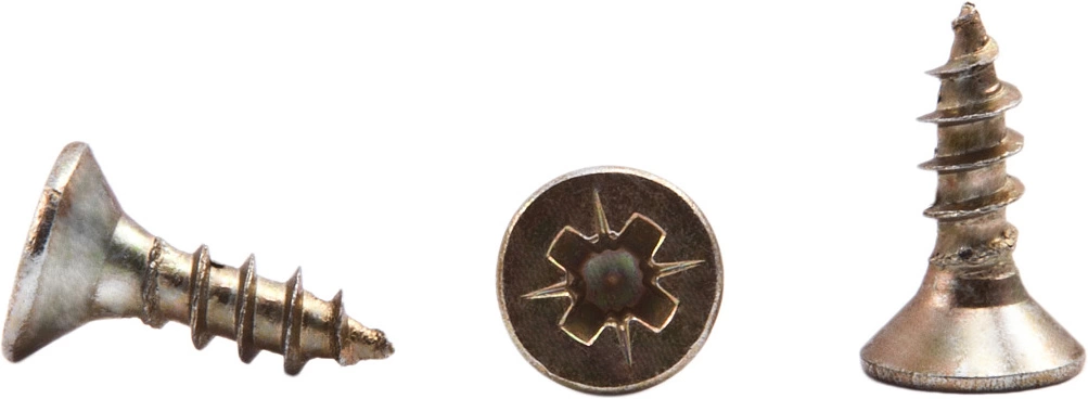 Саморез универсальный 3,5*16 желтый цинк (уп/1тыс.шт), GRIDLI - фото 3