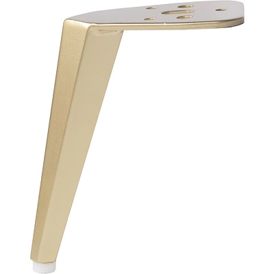 Опора меб. мет. STATE h140 матовое золото AKS - фото 4