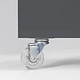 Колесо меб. SHIFT d50 h67 с площадкой, прозрачный AKS - фото 4