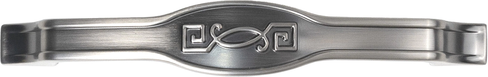 Ручка меб. скоба мет. PAOLA 128 шлифованный никель, AKS - фото 5