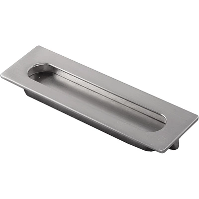 Ручка меб. врезная мет. ENTRO 128 черный матовый, AKS - фото 1