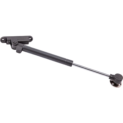 Подъемник газовый верхний 80N с доводчиком и фиксацией в положении серый AKS - фото 1