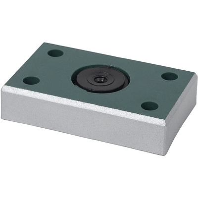 Опора меб. пласт. B-01 регулируемая, металик структура - фото 1