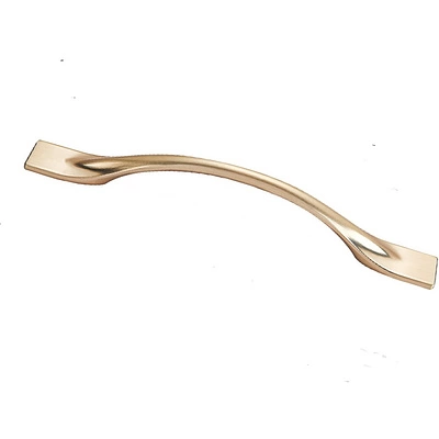 Ручка меб. скоба мет. GRACE 128 брашированное золото, AKS - фото 1