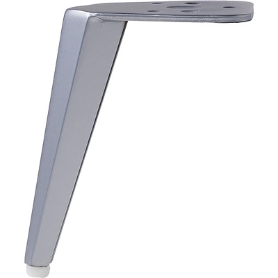 Опора меб. мет. STATE h140 матовый хром AKS - фото 4