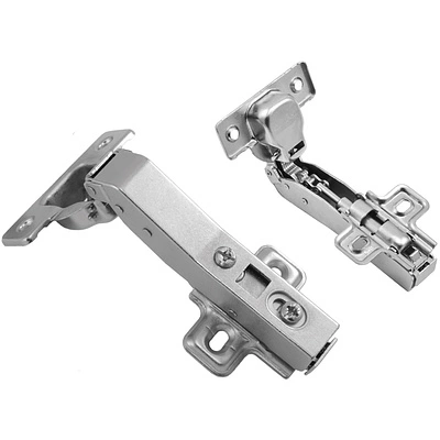 Петля угловая 45° с доводчиком 45мм h0 clip-on AKS - фото 1