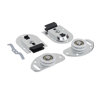 Комплект FAST для 1 раздвижной двери LAGUNA 50 кг (ролики верх и низ, стопор) - фото 1