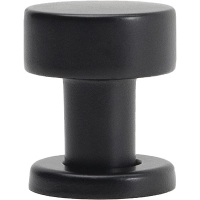 Ручка меб. кнопка мет. FISHKA черный матовый, AKS - фото 3