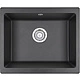 Мойка кварц, прямоугольная, 5551, 550*460мм, черный металлик, под столешницу, Granula - фото 3