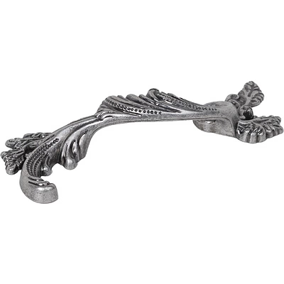 Ручка меб. скоба мет. NATURA 96 античное серебро правая AKS - фото 4