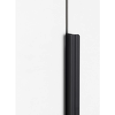 Ручка меб. накладная алюм. INSIDE 3500 черный, AKS - фото 3