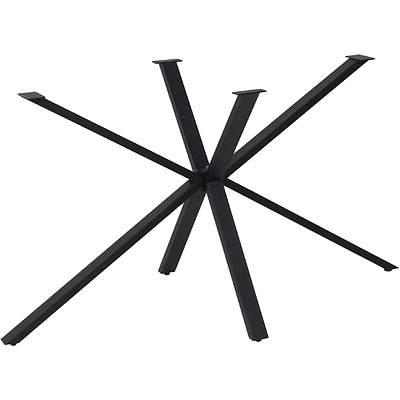 Подстолье VECTOR h714 под прямоугольную столешницу, черный муар AKS - фото 1