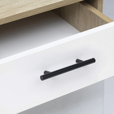 Ручка меб. релинговая 192/242 сталь черный матовый AKS - фото 5