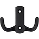 Крючок меб. двухрожковый мет. WP13 черный GRIDLI - фото 4