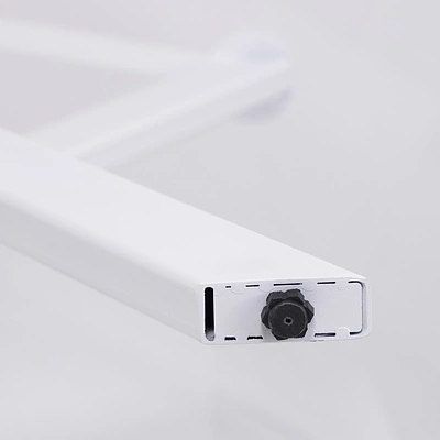 Подстолье WARG h716 под прямоугольную столешницу, белый муар AKS - фото 5