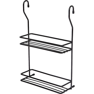 Корзина на трубу d16 двойная малая CWJ116B черный AKS - фото 1