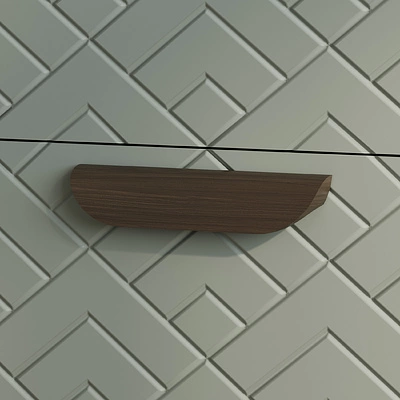 Ручка меб. скоба деревянная LIANA 128 ясень, AKS - фото 7