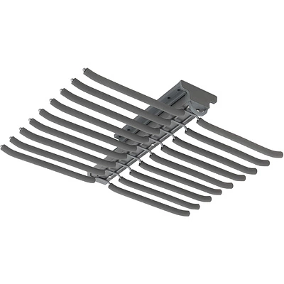 Выдвижная вешалка для брюк BRUNO крепл.верх./двойная 642*470*82, графит PRIME by AKS - фото 1