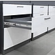 Направляющая шариковая L-450 h=45 AKS SMART SOFT CLOSE + PUSH TO OPEN - фото 5