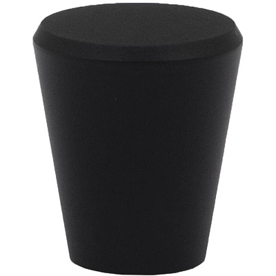 Ручка меб. кнопка мет. BELL черный матовый, AKS - фото 3