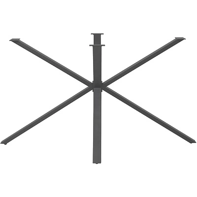 Подстолье VECTOR h714 под прямоугольную столешницу, графит муар AKS - фото 3