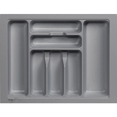Лоток для столовых приборов 600 BASIC 540*430, серый AKS - фото 1